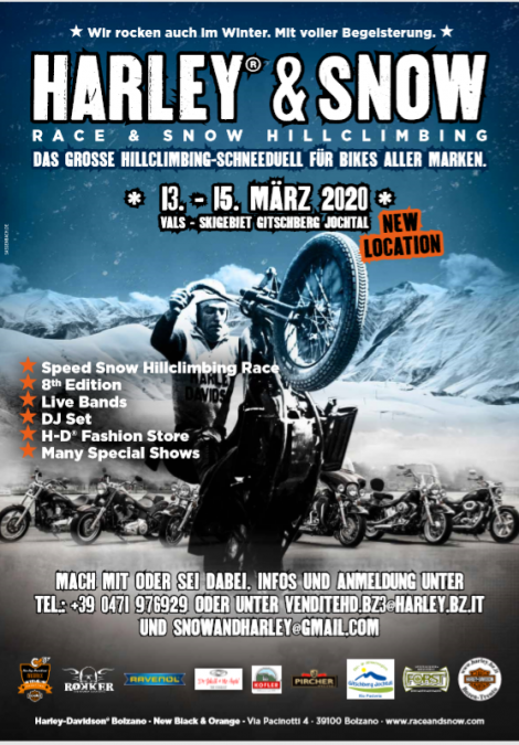 Harley and Snow 3. bis zum 15. März 2020