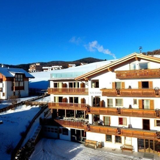 Impressions of Hotel Kristall in Maranza South Tyrol during winter